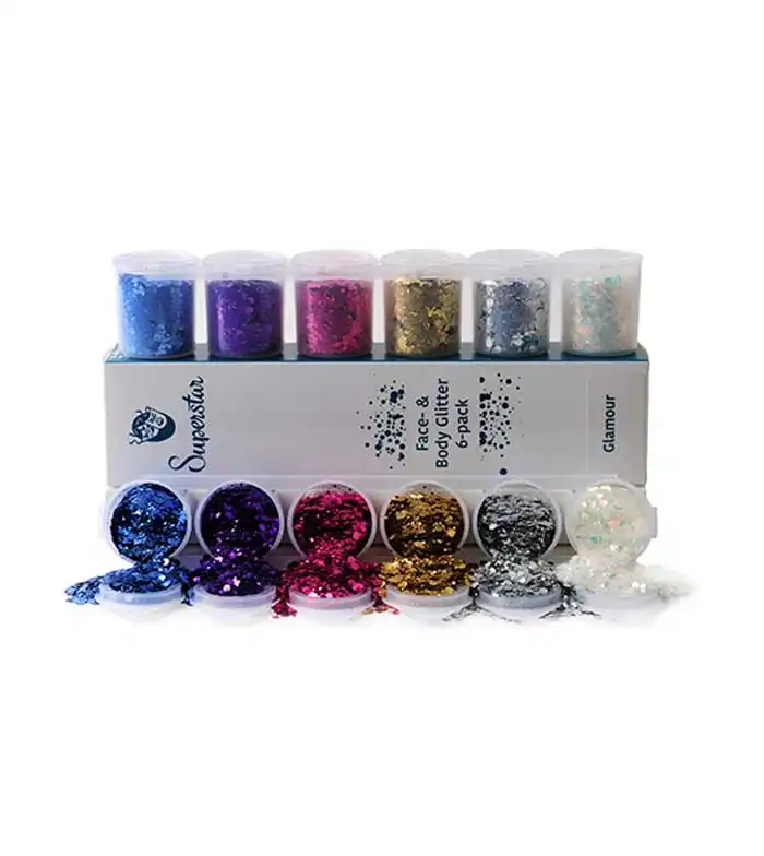 Superstar - Glitter para rostro y cuerpo Chunky Mix - Glamour - Superstar - Comparador de precios