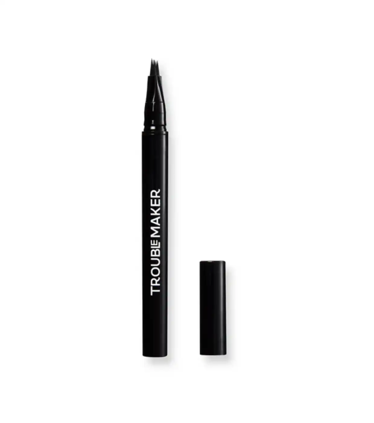 Trouble Maker - Lápiz de cejas Fluffer Brow Brush Natural - Soft Black - Trouble Maker - Comparador de precios