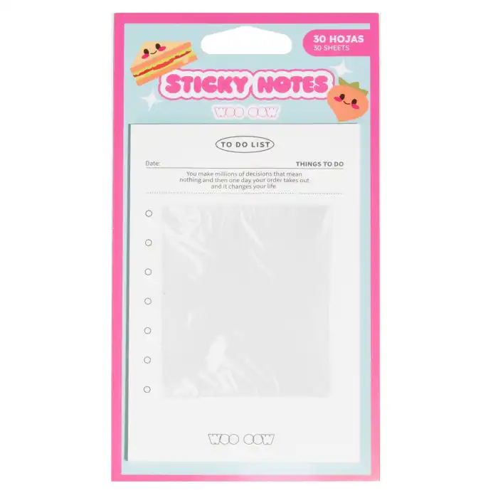 ¡33% DTO! Sticky Notes 30 Notas Adhesivas 20 gr - Woo oow - Comparador de precios