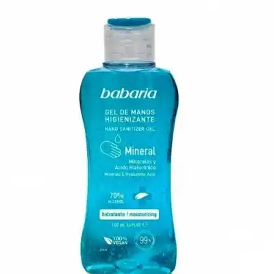 Babaria Babaria Gel de Manos Sanitizer Mineral, 100 ml - Babaria - Comparador de precios