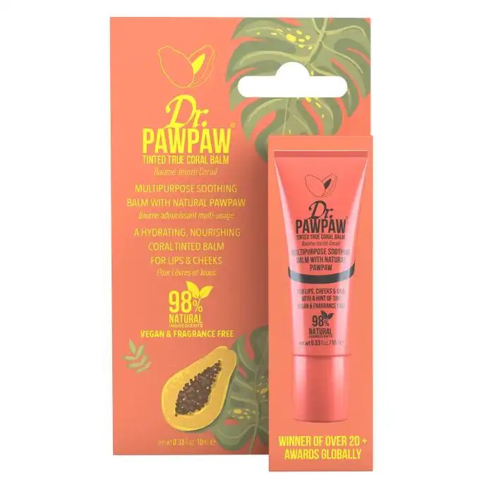 Bálsamo con Color True Coral 10 ml - Dr PawPaw - Comparador de precios
