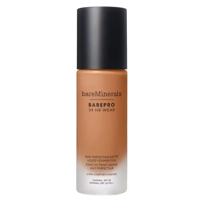 BarePro 24HR Wear Skin-Perfecting Matte Base de Maquillaje Mineral SPF 20 PA++ 30 ml - bareMinerals - Comparador de precios