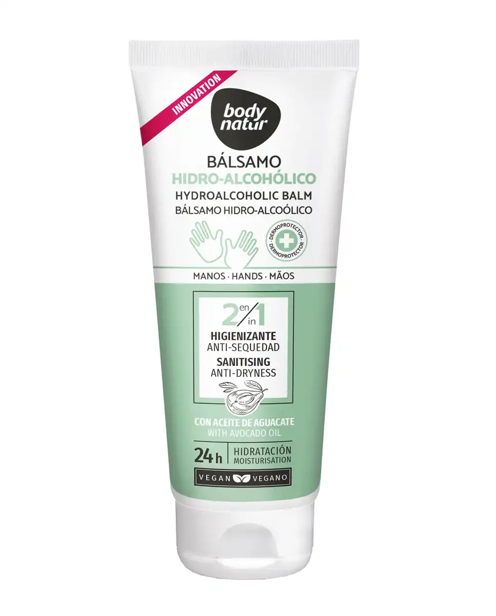 Body Natur - Bálsamo De Manos Hidroalcohólico 2 En 1 Con Aceite De Aguacate - Body Natur - Comparador de precios