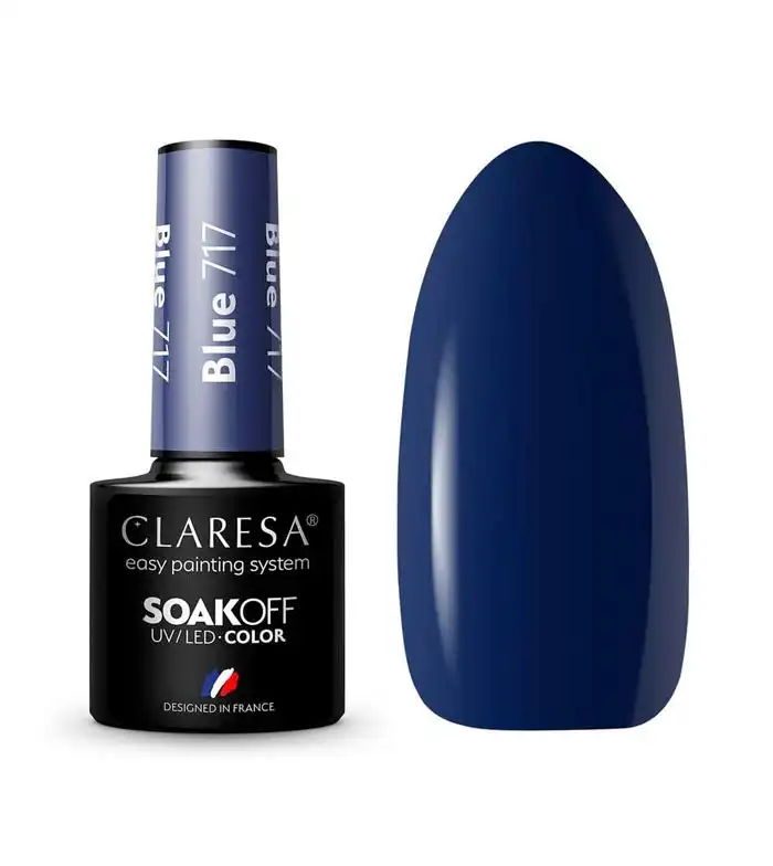Claresa - Esmalte semipermanente Soak off - 717: Blue - Claresa - Comparador de precios