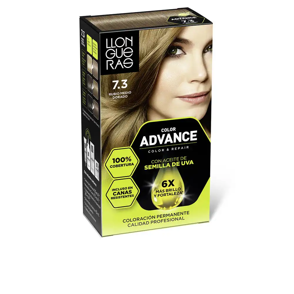 Color Advance #7,3-rubio medio dorado - Llongueras - Comparador de precios