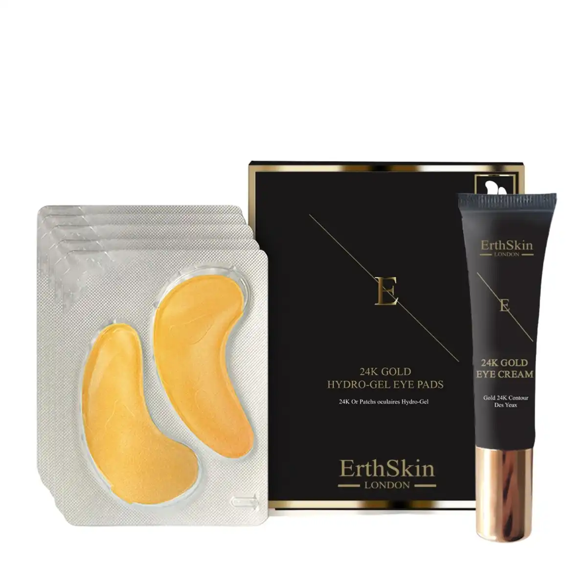 Combinación lifting de ojos 24K Kit cuidado de los ojos - ErthSkin London - Comparador de precios