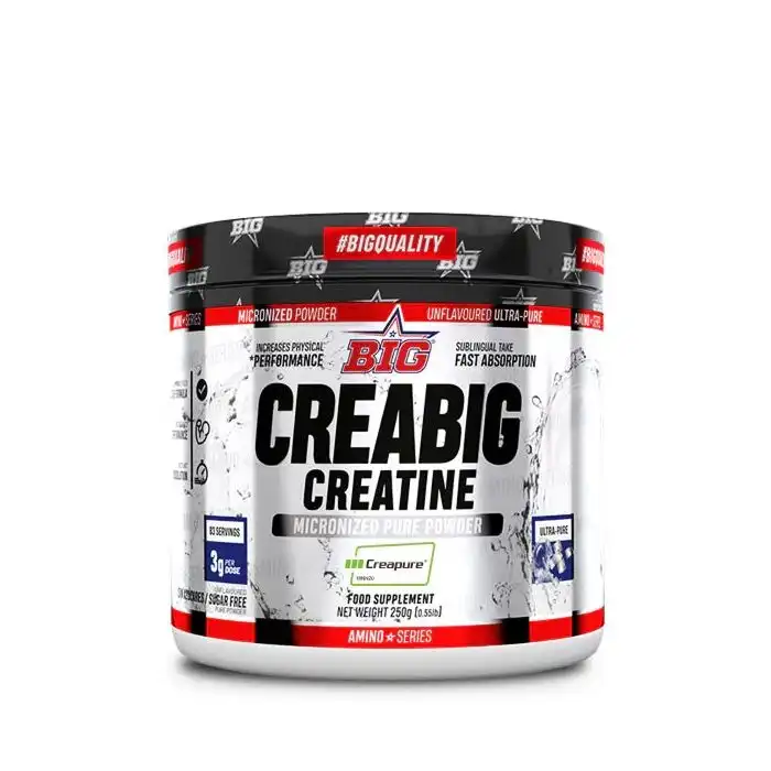 Creabig Creatine Creapure® Neutra Suplemento Alimenticio 250 gr - Big - Comparador de precios