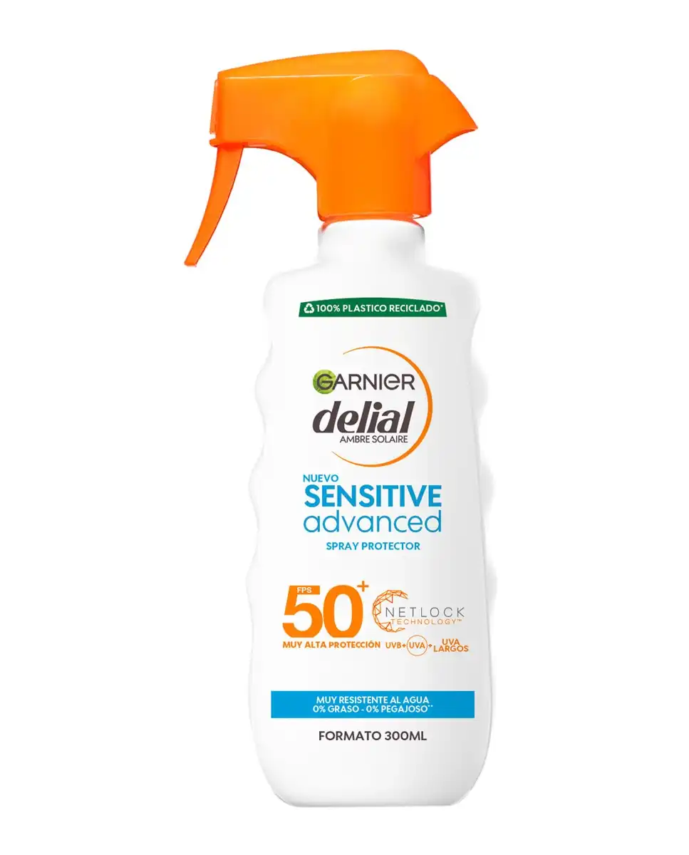 DELIAL - Spray Protector Sensitive Advanced FPS 50+ Garnier - DELIAL - Comparador de precios