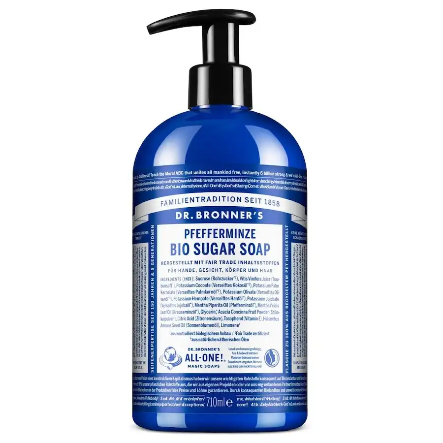 Dr. Bronner's - Peppermint Bio Sugar Soap Jabones 710 ml unisex - Dr. Bronners - Comparador de precios