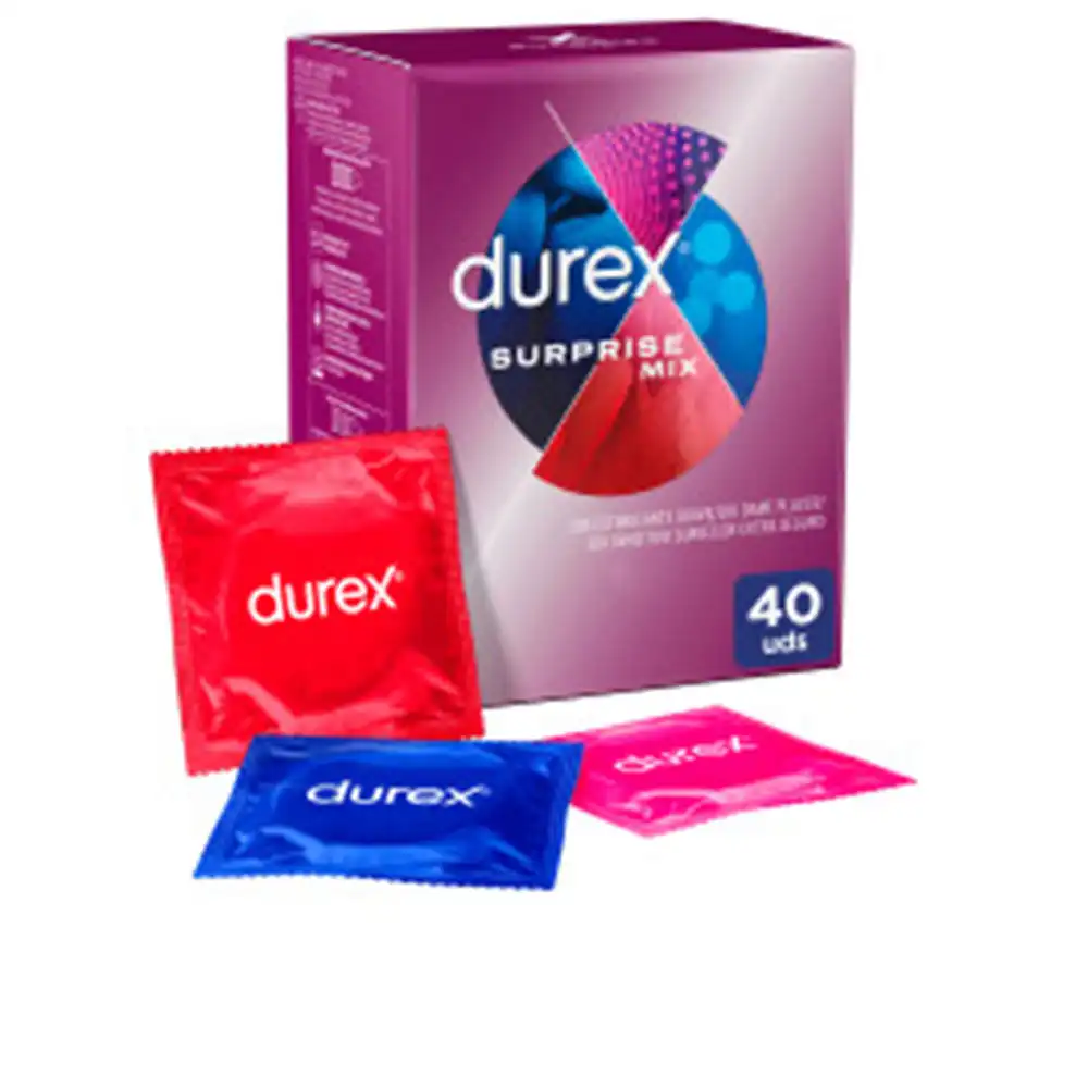 Durex Surprise Mix x 40 preservativos variados - Durex - Comparador de precios