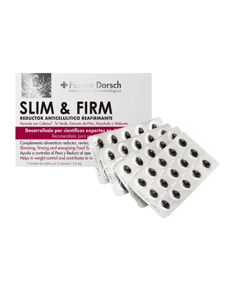 Farma Dorsch - 60 Cápsulas Anticelulitico Slim & Firm - Farma Dorsch - Comparador de precios