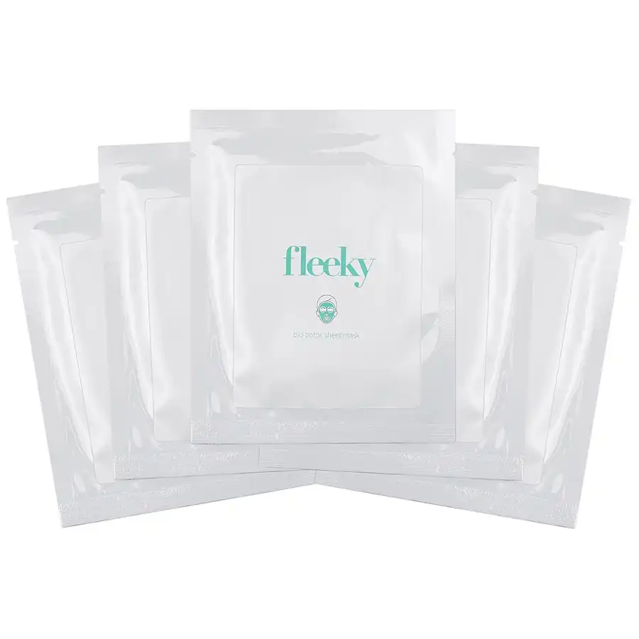 Fleeky - Mascarilla Facial Bio Botox - Hidratación y Relleno Cutáneo Mascarillas de celulosa 5 pieces unisex - Fleeky - Comparador de precios