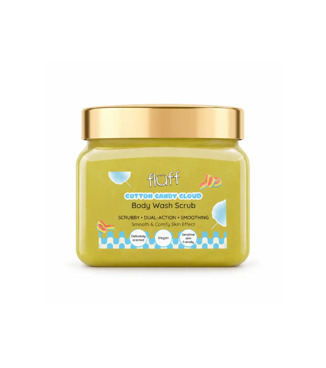 Fluff - Exfoliante corporal - Cotton Candy Cloud - Fluff - Comparador de precios