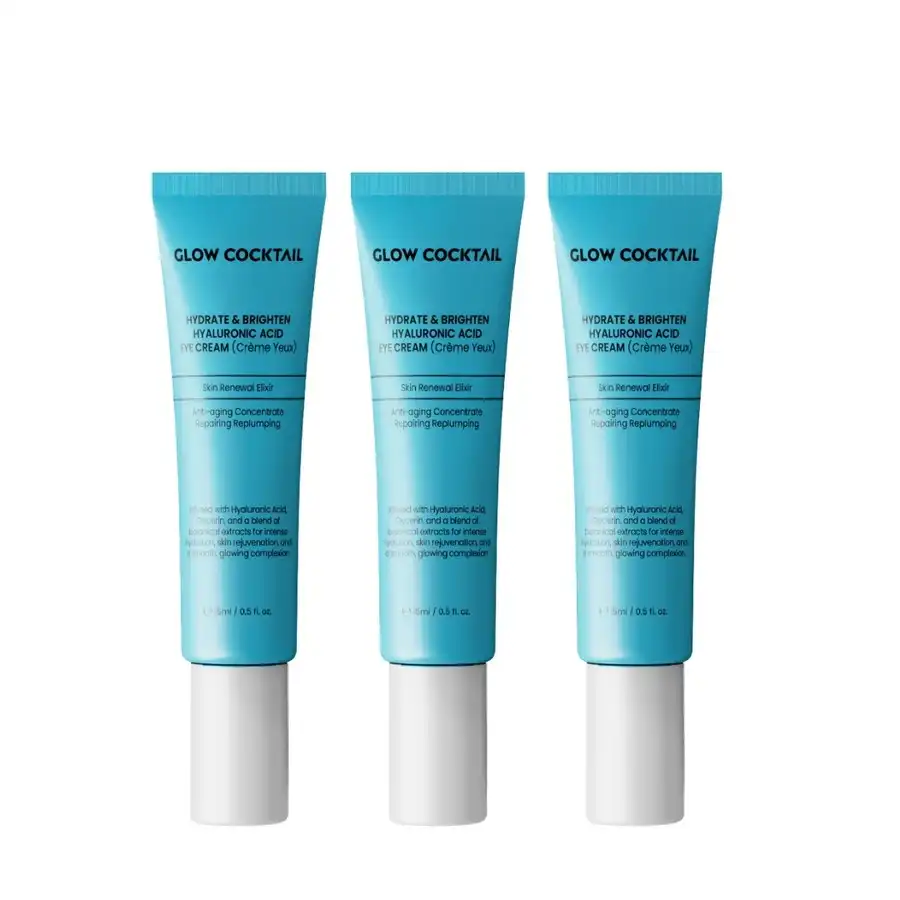 Glow Cocktail - Trío de cremas para ojos con ácido hialurónico Cremas de ojos 45 ml female - Glow Cocktail - Comparador de precios