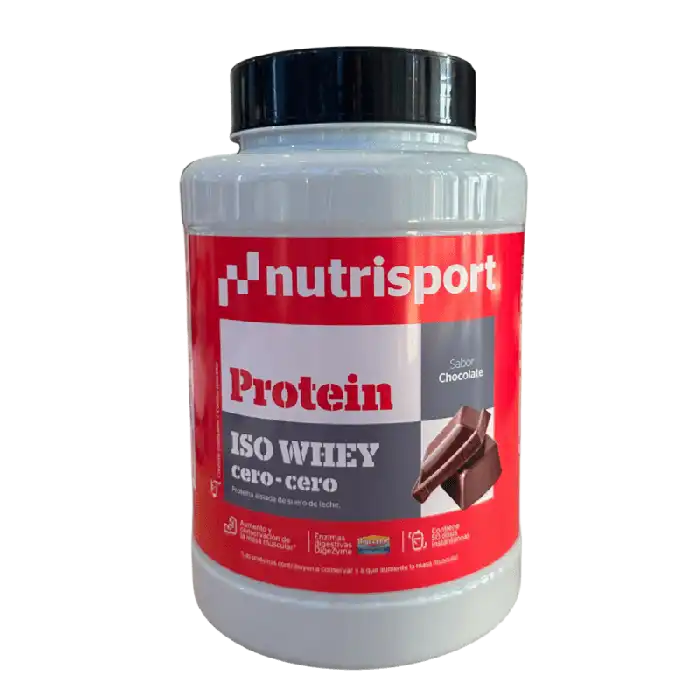 Iso Whey Cero-Cero Chocolate 900 gr - Nutrisport - Comparador de precios