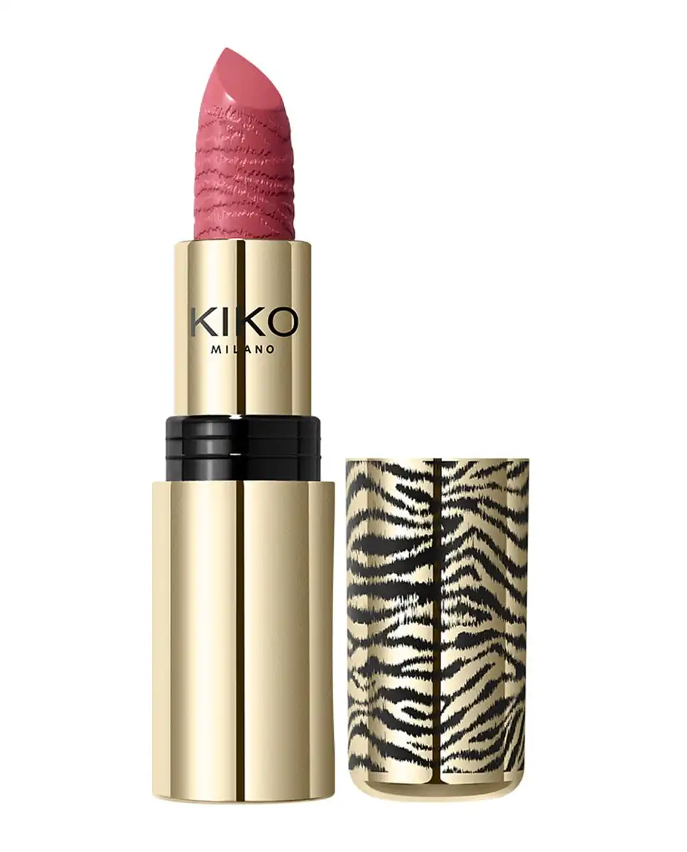 Labial cremoso e hidratante SPF 30 Just Cavalli X Kiko Milano Wild-Kisser Lipstick Spf30 02 Desert Tribe - Kiko Milano - Comparador de precios