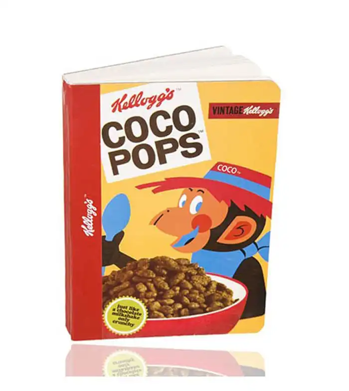 Mad Beauty - Cuadernos de notas Kellogg's Vintage 1970's A5 - Coco pops - MAD BEAUTY - Comparador de precios