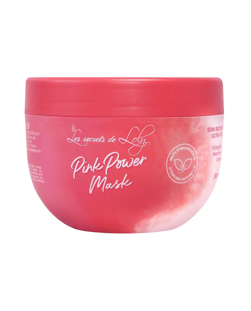 Mascarilla Reestructurante Ultraproteica Pink Power Mask 300 Ml Les Secrets De Loly - Les Secrets de Loly - Comparador de precios