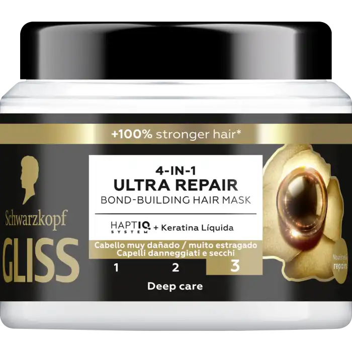 Mascarilla reparadora ultimate repair cabello seco y dañado 40... - Gliss - Comparador de precios