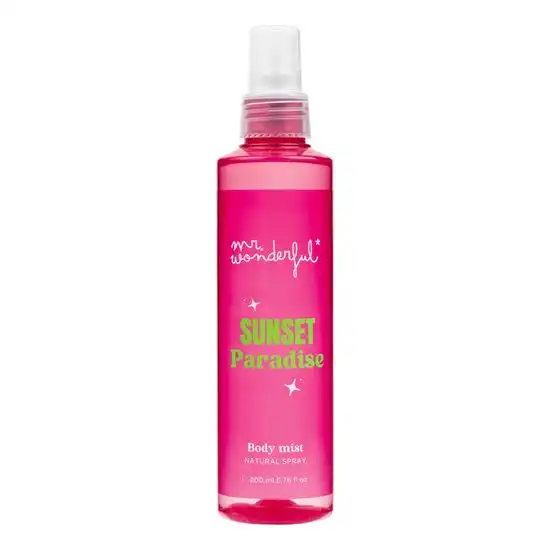 Mejor Dto!   Sunset Paradise  200 ml Body Mist - Mr Wonderful - Comparador de precios