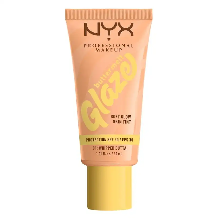 NYX Professional Makeup - Buttermelt Glaze FPS 30 Bases de maquillaje 30 ml 01W - WHIPPED BUTTA - NYX Professional Makeup - Comparador de precios
