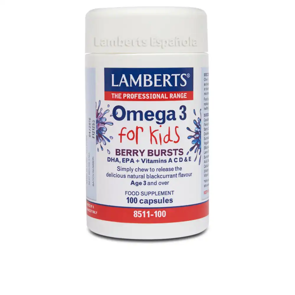 Omega 3 For Kids Dha Y Epa 100 Caps - Lamberts - Comparador de precios