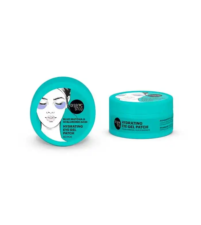 Organic shop - Parches de gel hidratantes para el contorno - Matcha azul y ácido hialurónico - Organic Shop - Comparador de precios
