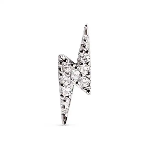 Pendiente Rayo Spark Plata - SINGULARU - Comparador de precios