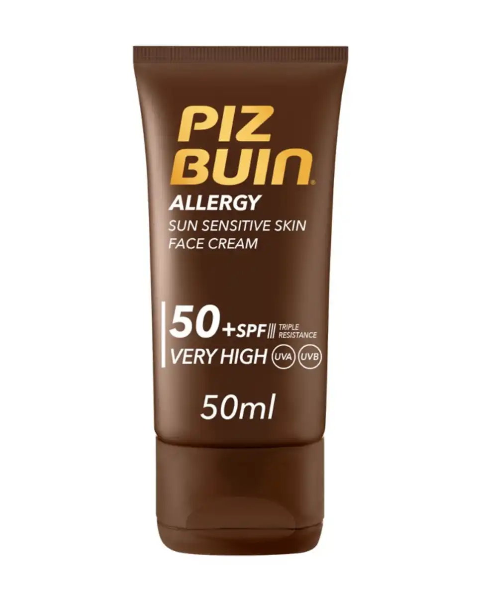 Piz Buin - Crema Solar Protectora Facial Allergy SPF50+ - Piz Buin - Comparador de precios