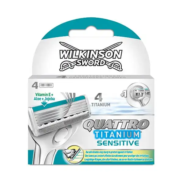 Quattro Titanium Sensitive - Wilkinson - Comparador de precios