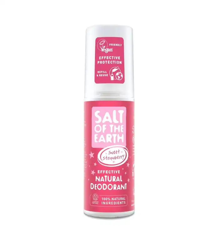 Salt of the earth - Desodorante natural en spray - Fresas dulces - Salt Of The Earth - Comparador de precios