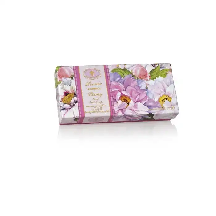 Set de Jabones Brunelleschi Peony - Saponificio - Comparador de precios