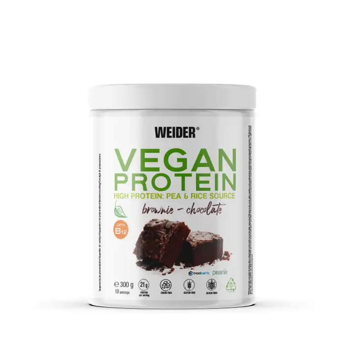 Vegan Protein Complemento alimenticio en polvo 300 gr - Weider - Comparador de precios