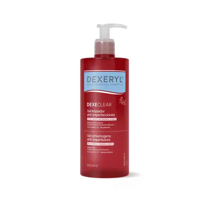 Dexeclear Gel Limpiador Anti-Imperfecciones 400 ml - Dexeryl - Comparador de precios