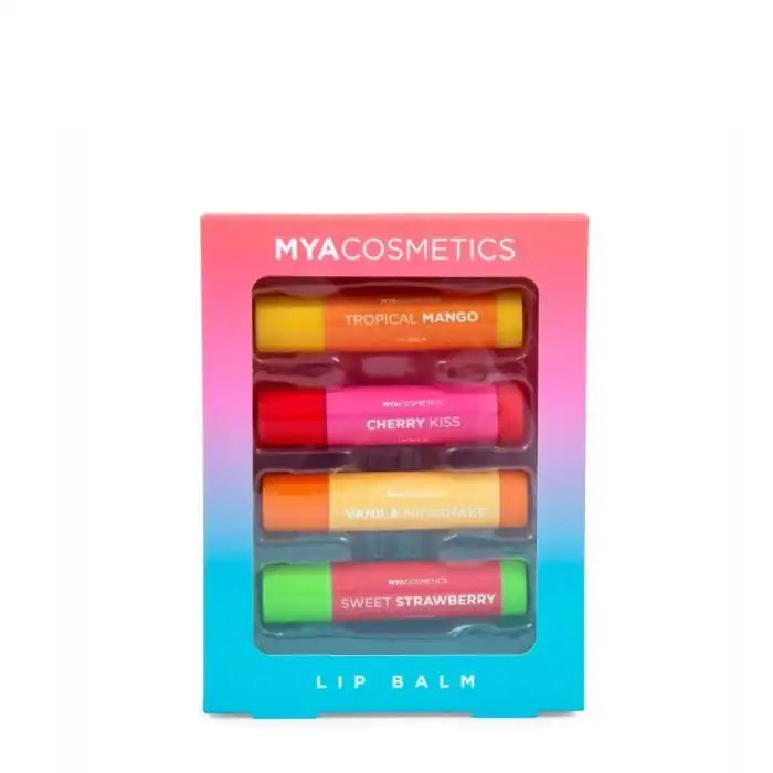 ¡40% DTO! Set Bálsamos Labiales - Mya Cosmetics - Comparador de precios
