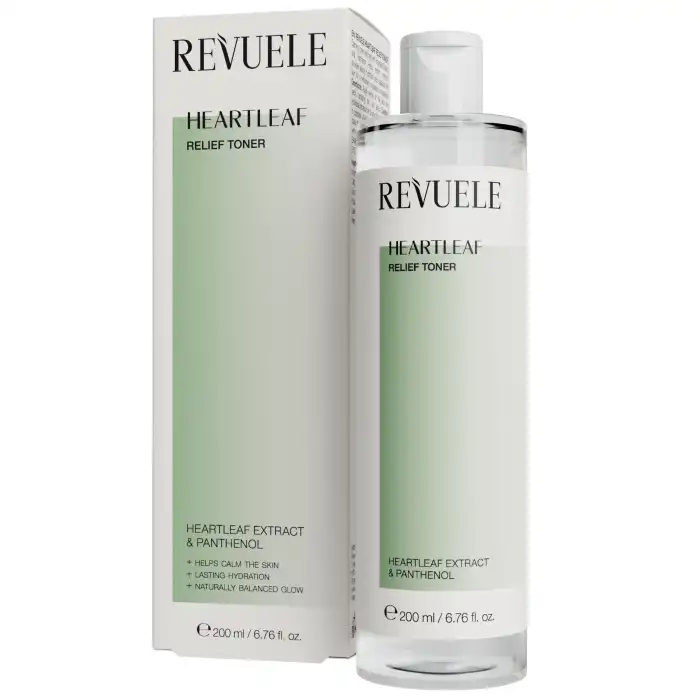 ¡43% DTO! Tónico Facial Calmante Heartleaf Relief 200 ml - Revuele - Comparador de precios
