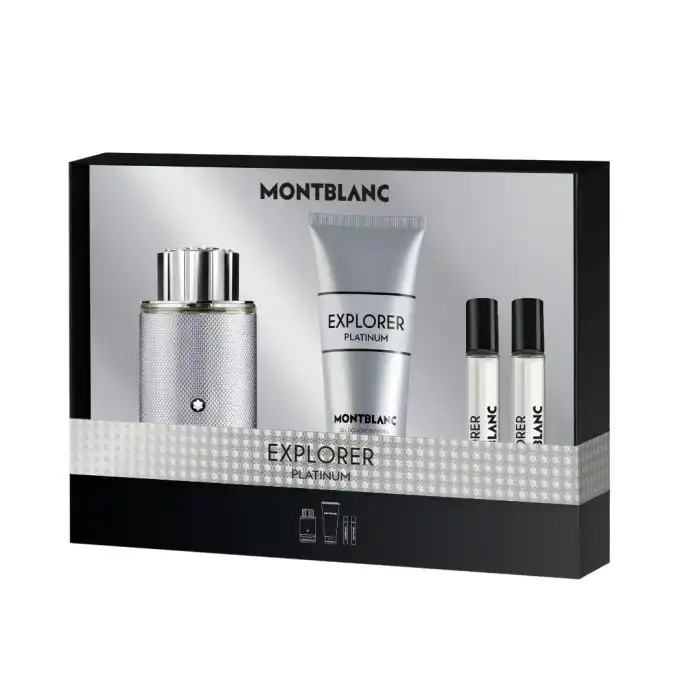 ¡50% DTO! Set Explorer Platinum Eau de Parfum 215 ml - Montblanc - Comparador de precios