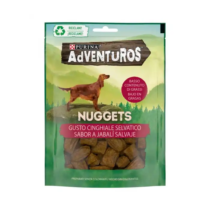 Adventuros Nuggets Jabali Wild 90 gr - Purina - Comparador de precios