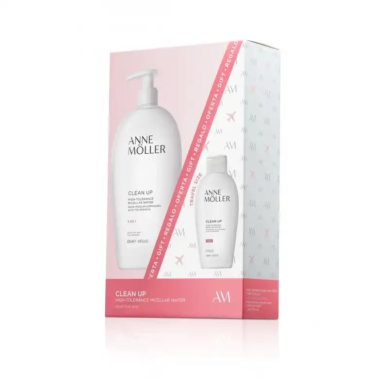 Agua micelar clean up 400ml + 100ml - Anne Möller - Comparador de precios