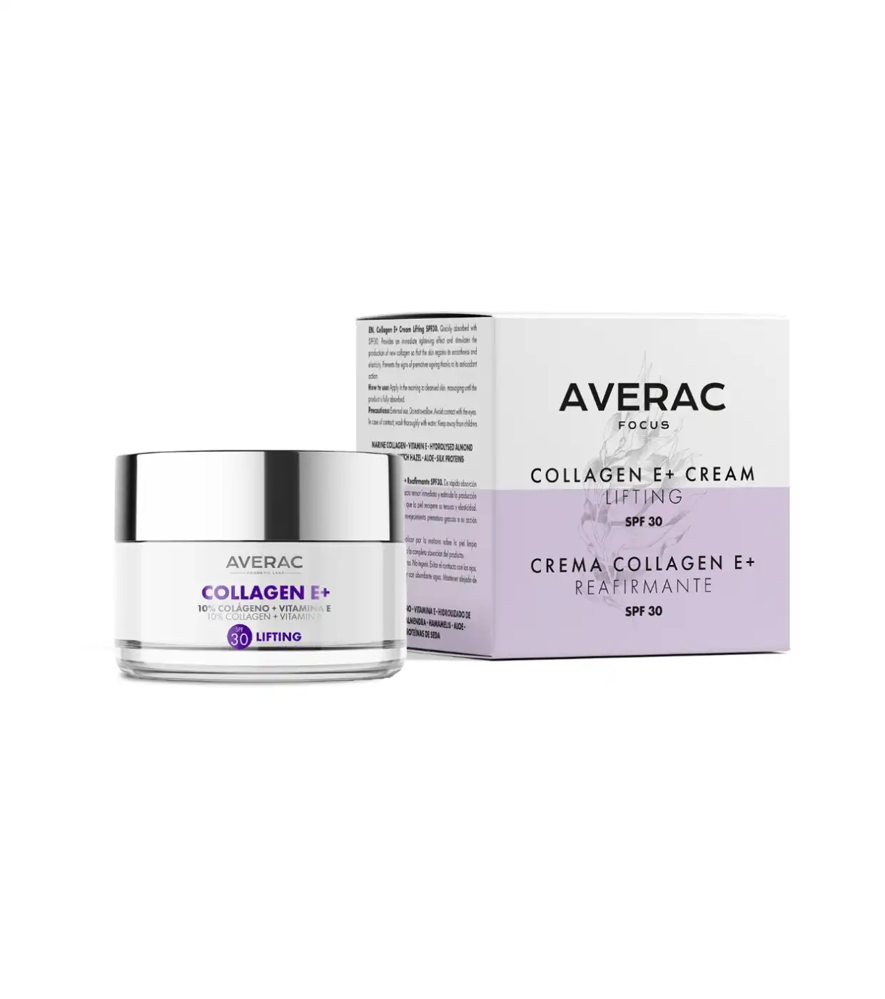 Averac Cosmetics - *Focus* - Crema facial reafirmante Collagen E+ SPF30 - Averac Cosmetics - Comparador de precios