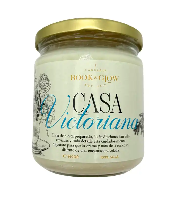 Book and Glow - *Los Archivos* - Vela de soja - Casa Victoriana - Book and Glow - Comparador de precios
