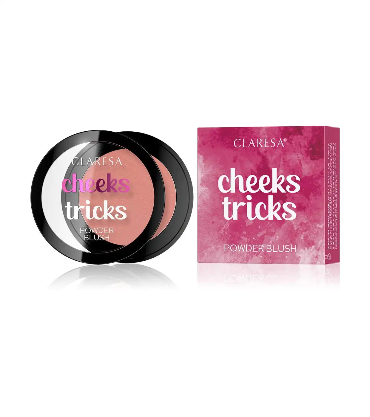 Claresa - Colorete en polvo Cheeks Tricks - 01: Charm - Claresa - Comparador de precios