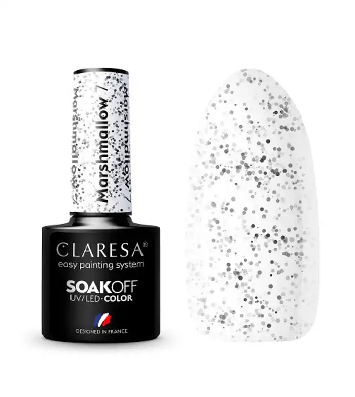 Claresa - Esmalte semipermanente Soak off Marshmallow - 07 - Claresa - Comparador de precios
