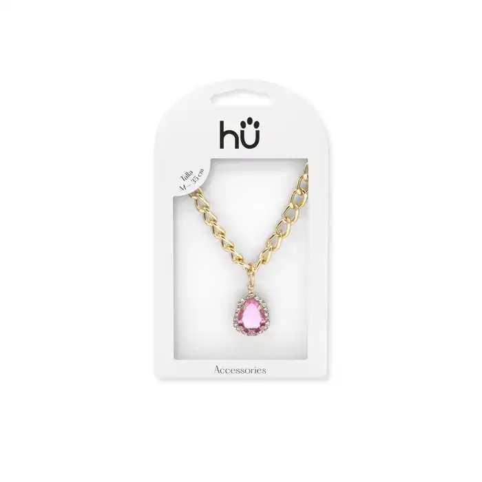 Collar Pet Piedra Rosa - Hu - Comparador de precios