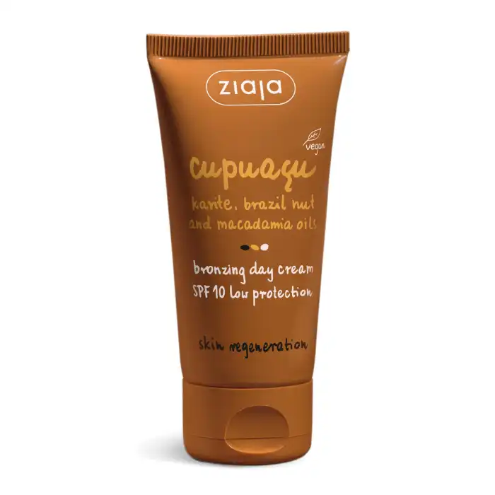 Cupuaçu Crema facial autobronceadora de día SPF10 50 ml - Ziaja - Comparador de precios