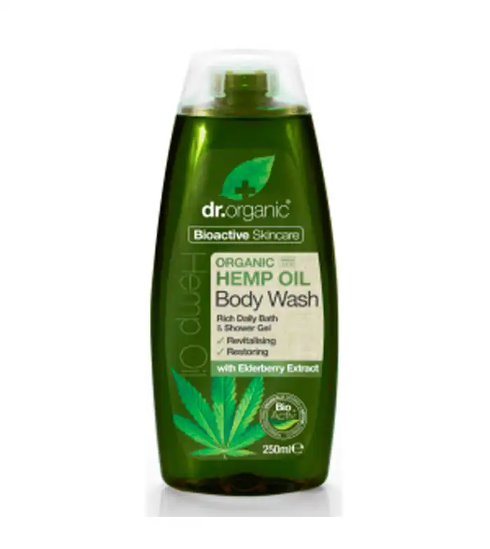 Dr Organic - Gel de ducha con Aceite de Cáñamo orgánico - Dr Organic - Comparador de precios