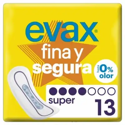 Evax Evax Fina y Segura Super Maxi Compresas , 13 un - EVAX - Comparador de precios