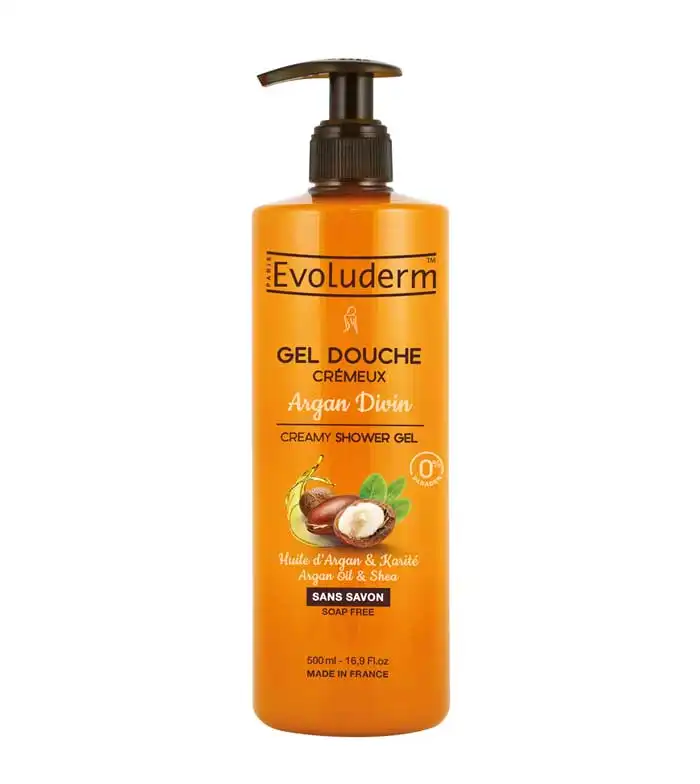 Evoluderm - Gel de ducha cremoso - Argan Divin - 500ml - Evoluderm - Comparador de precios