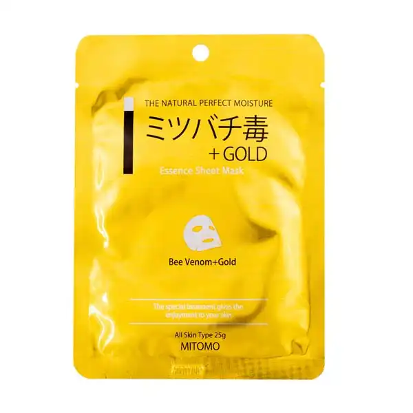 Facial Mask Gold + Bee Venom - MITOMO - Comparador de precios