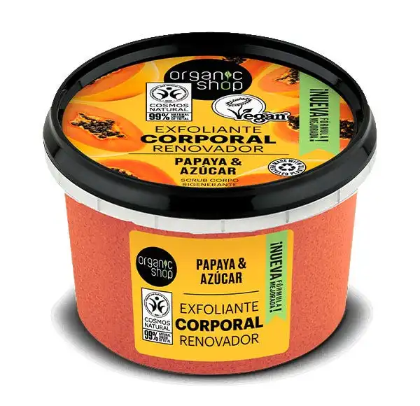 Foamy Body Scrub Juicy Papaya - Organic Shop - Comparador de precios